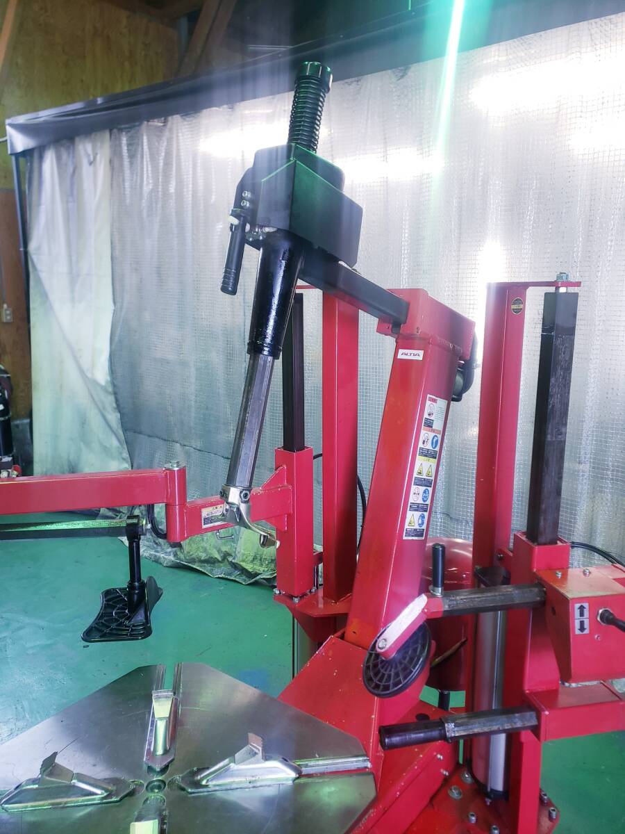 * used tire changer Altia Ono . machine . Smart ui person g-22G-03S WS3299-9003 applying wheel diameter 10~22in both sides support helper 