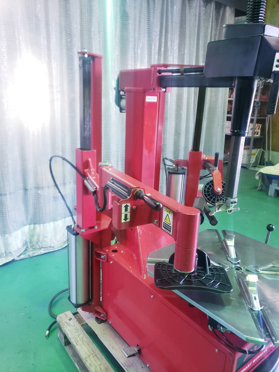 * used tire changer Altia Ono . machine . Smart ui person g-22G-03S WS3299-9003 applying wheel diameter 10~22in both sides support helper 