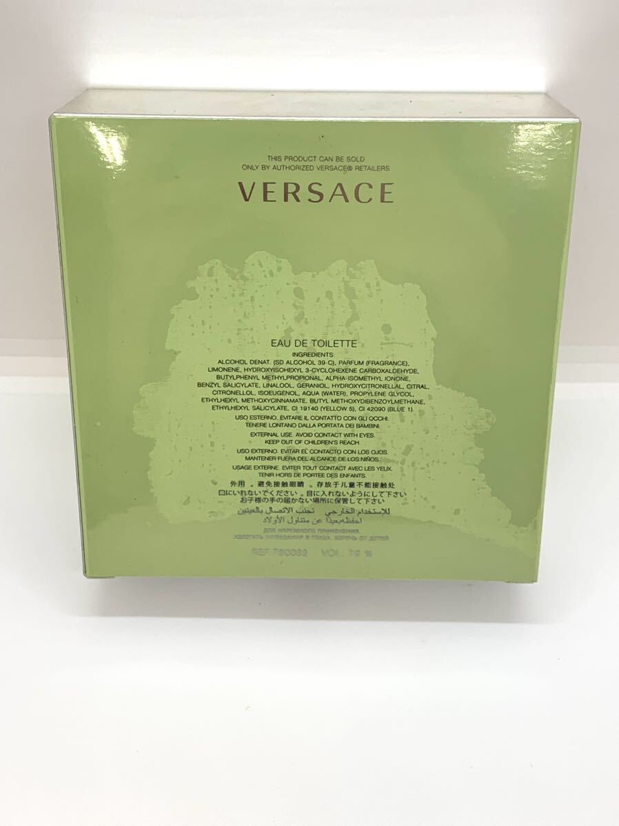 (OH1181) ☆美品☆　☆未使用☆　VERSACE/ヴェルサーチ VERSENSE/ヴェルセンス　　VSS　100ml 　オードトワレ　香水　グリーン　箱付き_画像5