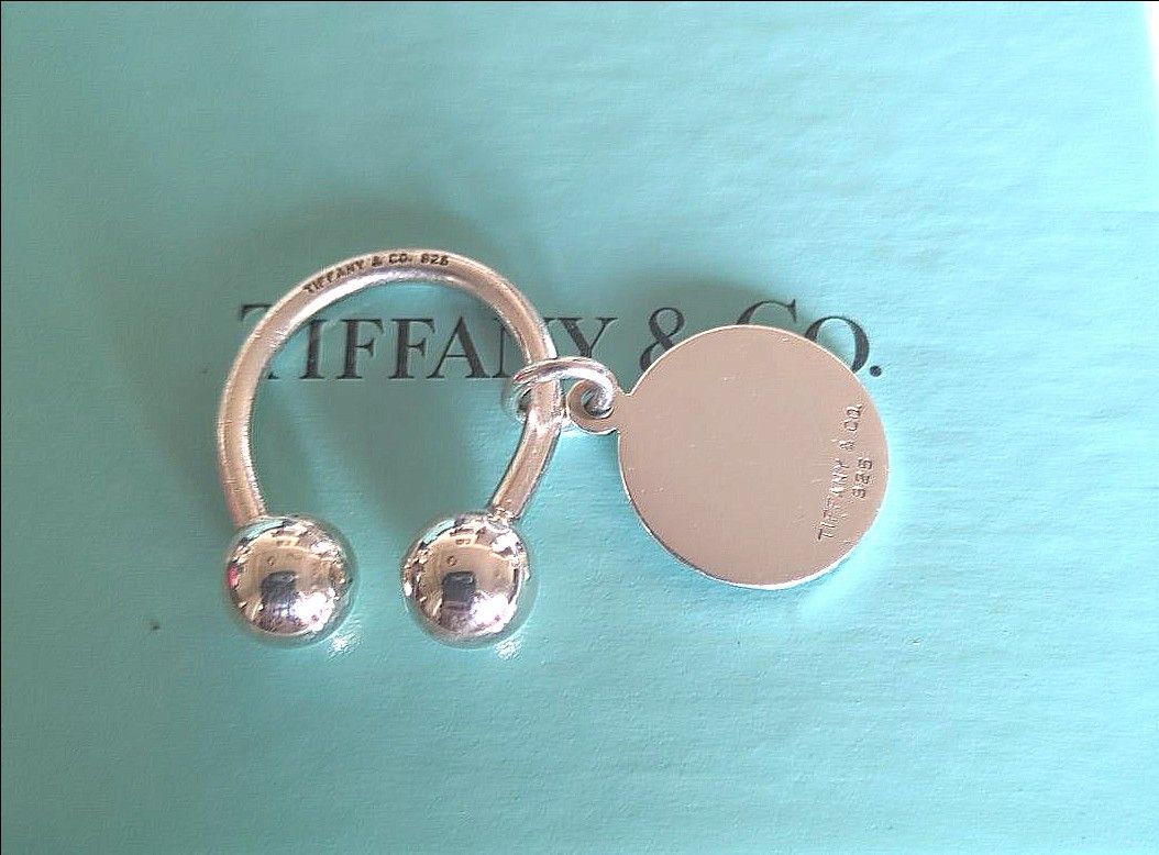 希少 TIFFANY&Co ティファニー シルバー925 キーリング チャーム 希少 TIFFANY&Co ティファニー シルバー925 キーリング チャーム