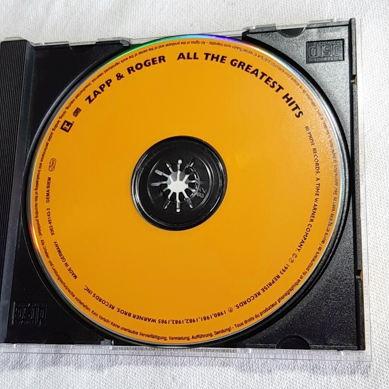 ZAPP & ROGER「ALL THE GREATEST HITS」＊トークボックスのパイオニア、ロジャーのソロ作とZAPPとしての代表曲を集めたベスト盤の画像4