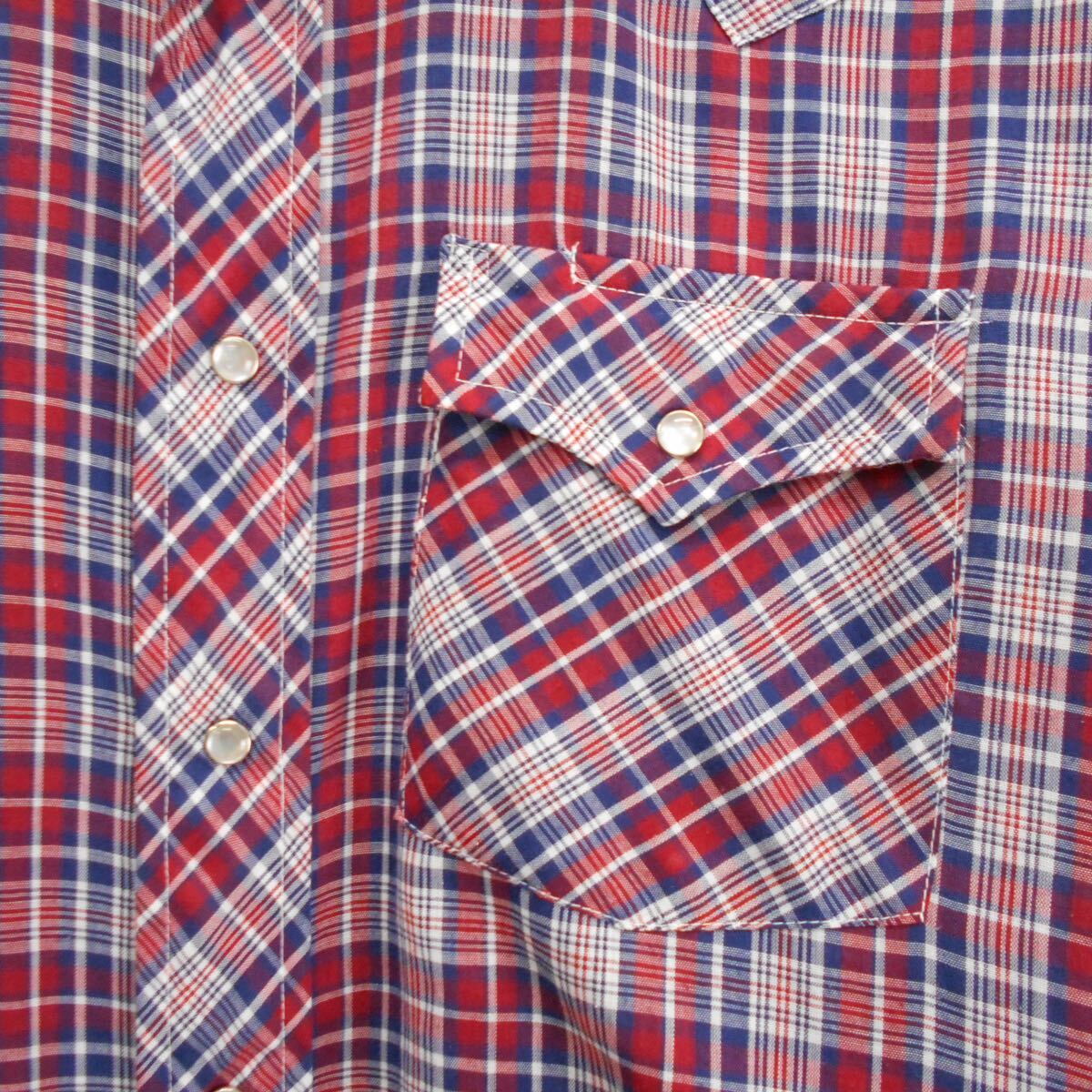 J C PENNEY ジェーシーペニー ウエスタンシャツ チェック 70s J C PENNEY ジェーシーペニー ウエスタンシャツ チェック 70s