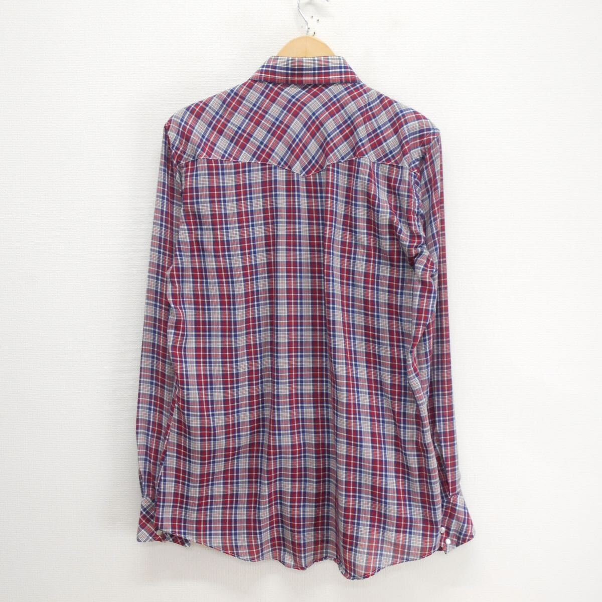 J C PENNEY ジェーシーペニー ウエスタンシャツ チェック 70s J C PENNEY ジェーシーペニー ウエスタンシャツ チェック 70s