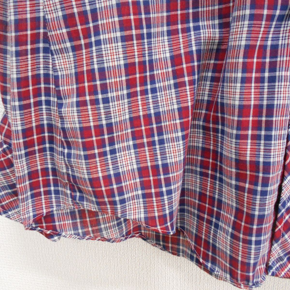 J C PENNEY ジェーシーペニー ウエスタンシャツ チェック 70s J C PENNEY ジェーシーペニー ウエスタンシャツ チェック 70s
