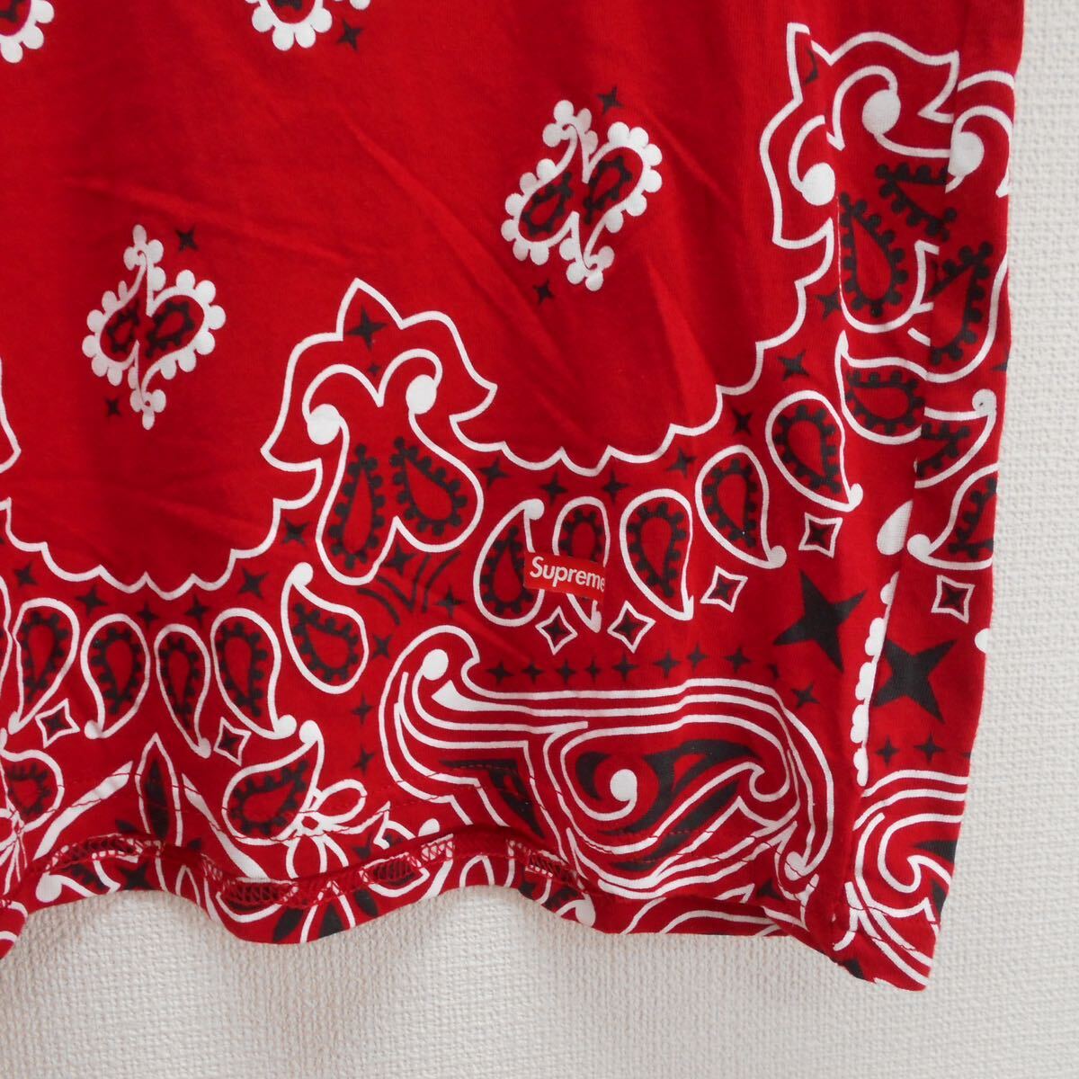 Supreme Hanes シュプリーム ヘインズ BANDANA TAGLESS TEES Supreme Hanes シュプリーム ヘインズ BANDANA TAGLESS TEES