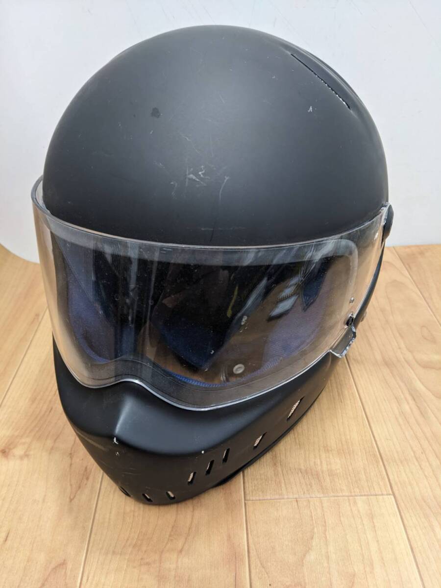 送料無料S85247 CSG フルフェイスヘルメット XLサイズ バイク オートバイ 頭 防護_画像1