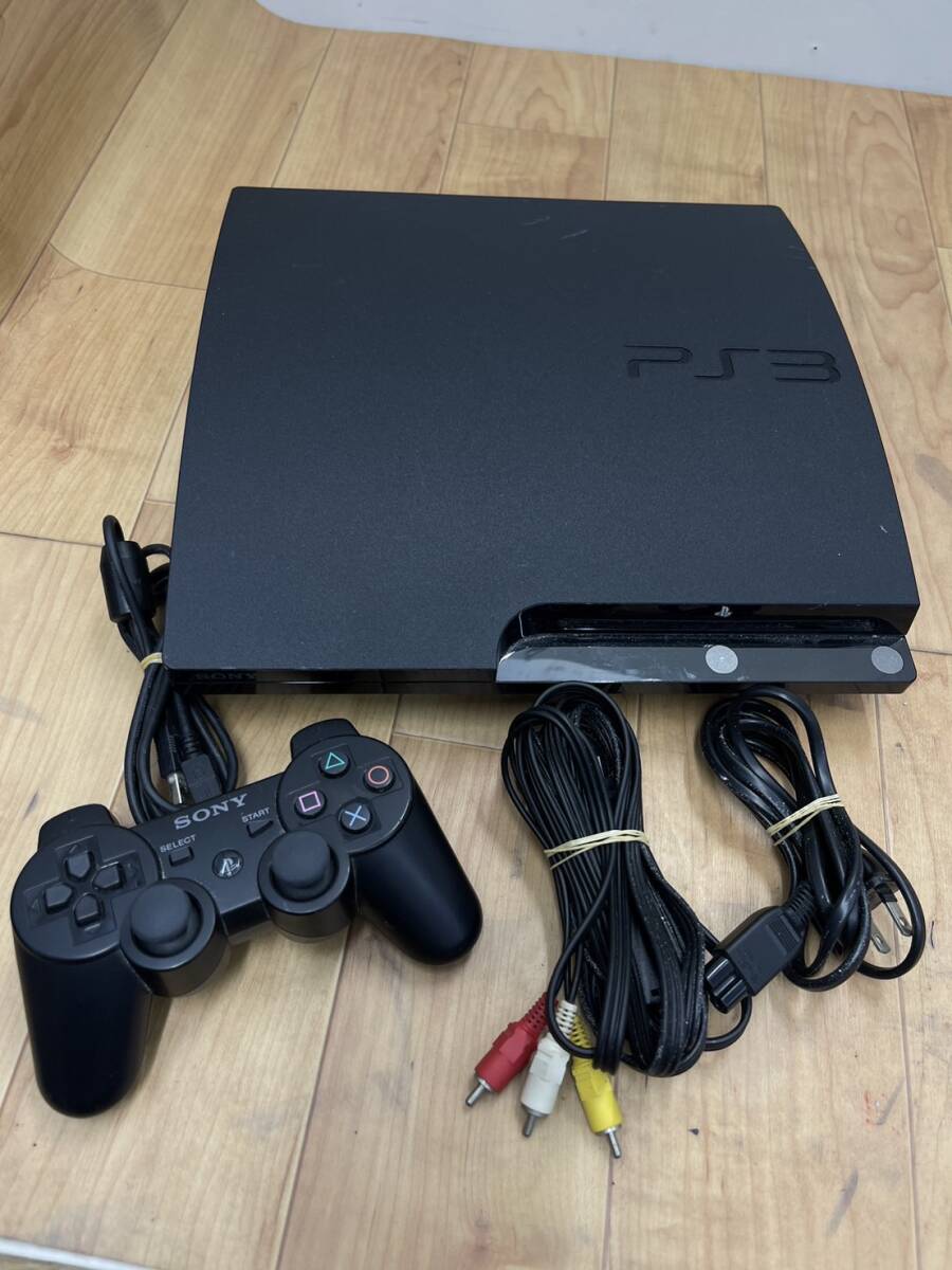 送料無料S85248 PS3 SONY ゲーム機 本体 CECH-2500A PlayStation3_画像1