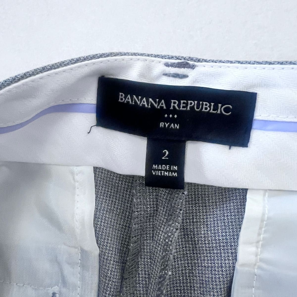 BANANA REPUBLIC バナナリパブリック スラックス グレー パンツ スラックスパンツ