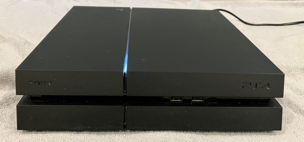 SONY ソニー PlayStation4 本体 1TB CUH-1200B プレステ4 PS4ブラック 箱付 通電確認済み 現状品_画像3