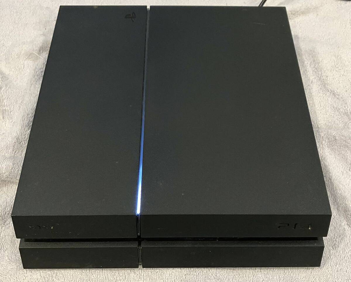 SONY ソニー PlayStation4 本体 1TB CUH-1200B プレステ4 PS4ブラック 箱付 通電確認済み 現状品_画像2