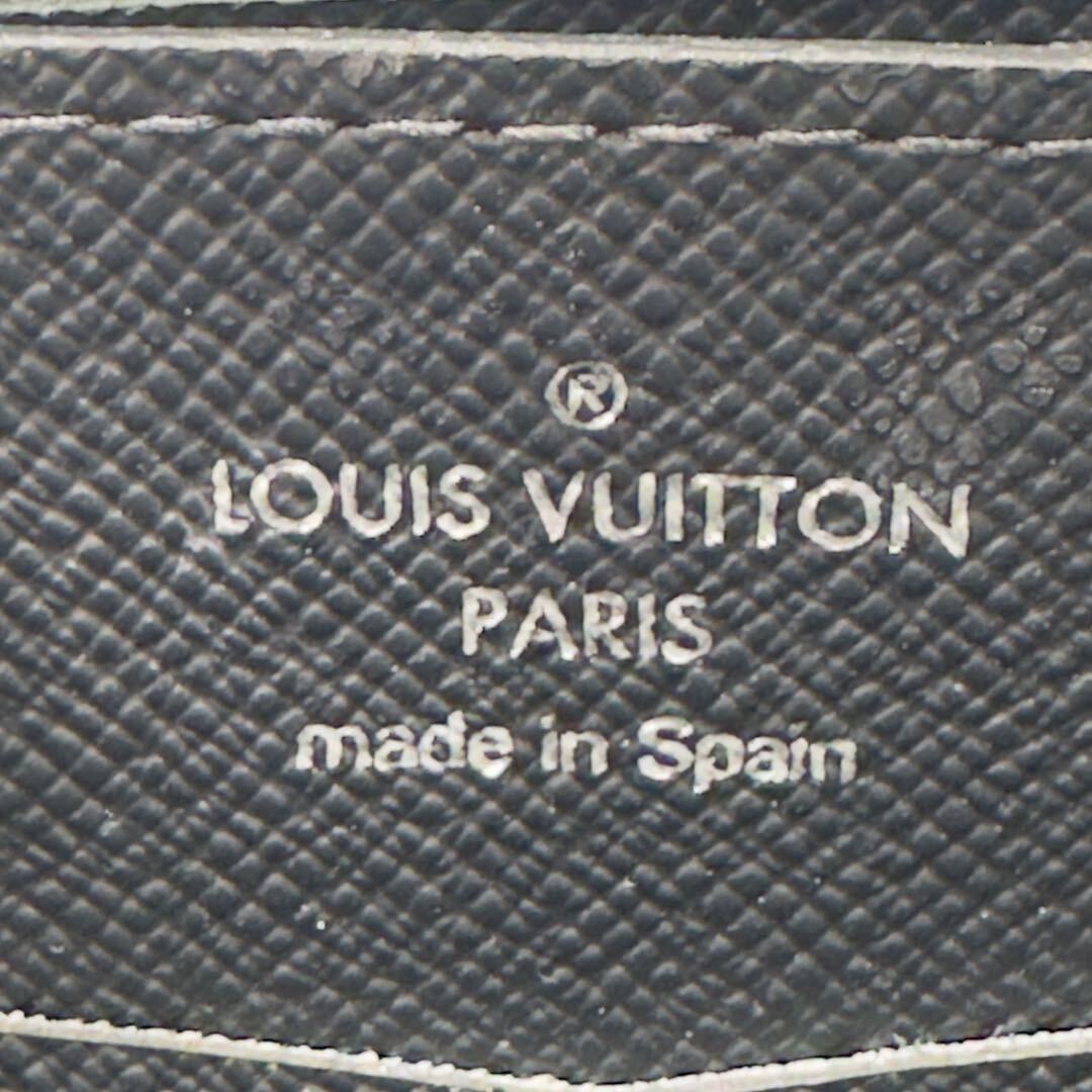 【極美品】 １円～ ルイヴィトン Louis Vuitton モノグラム エクリプス ジッピー XL ブラック系 長財布 ラウンドファスナー 定価約17万_画像9