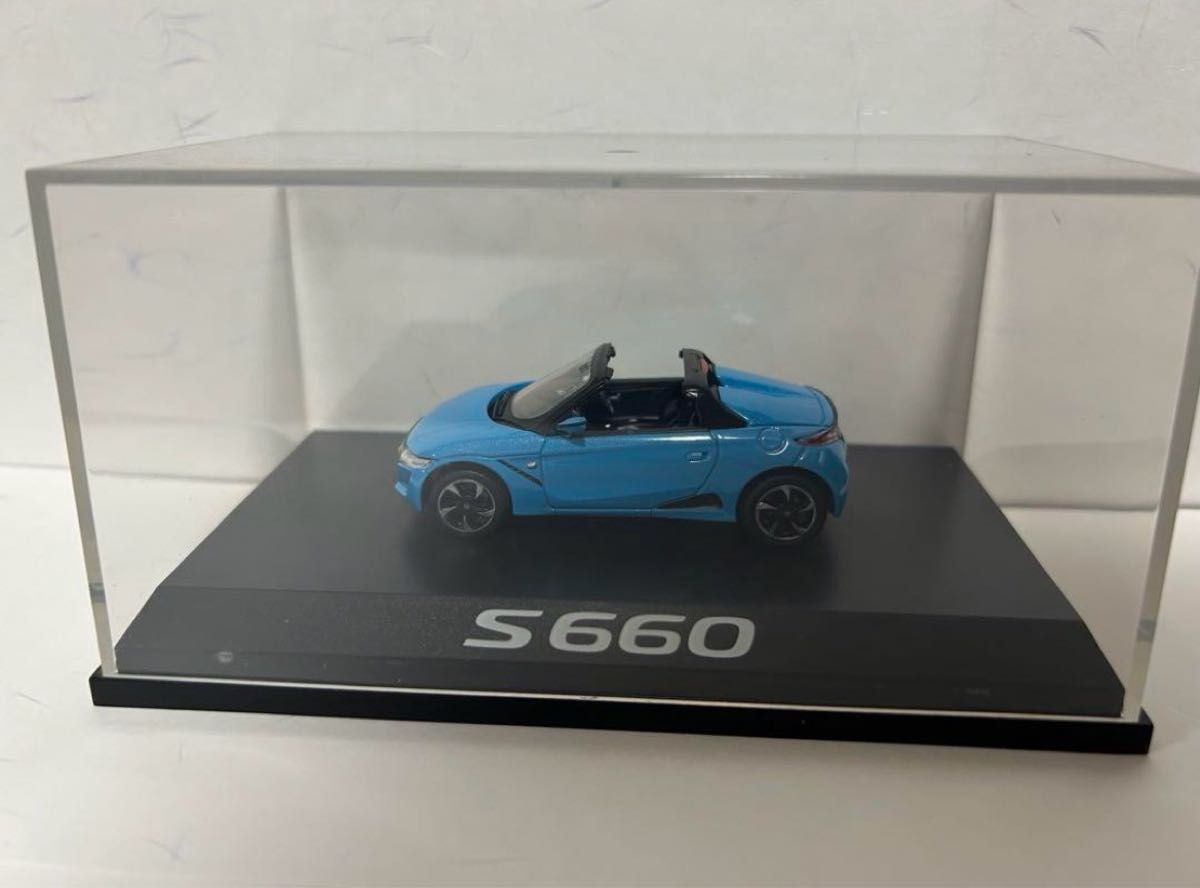 【非売品】ホンダ純正 Honda S660 ミニカー カラーサンプル ブルー