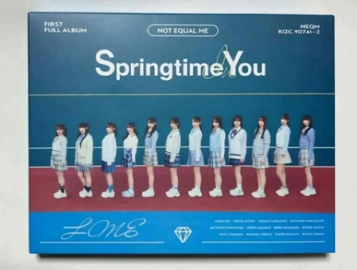 ≠ME ノイミー アルバム 「Springtime In You」初回限定豪華盤×2