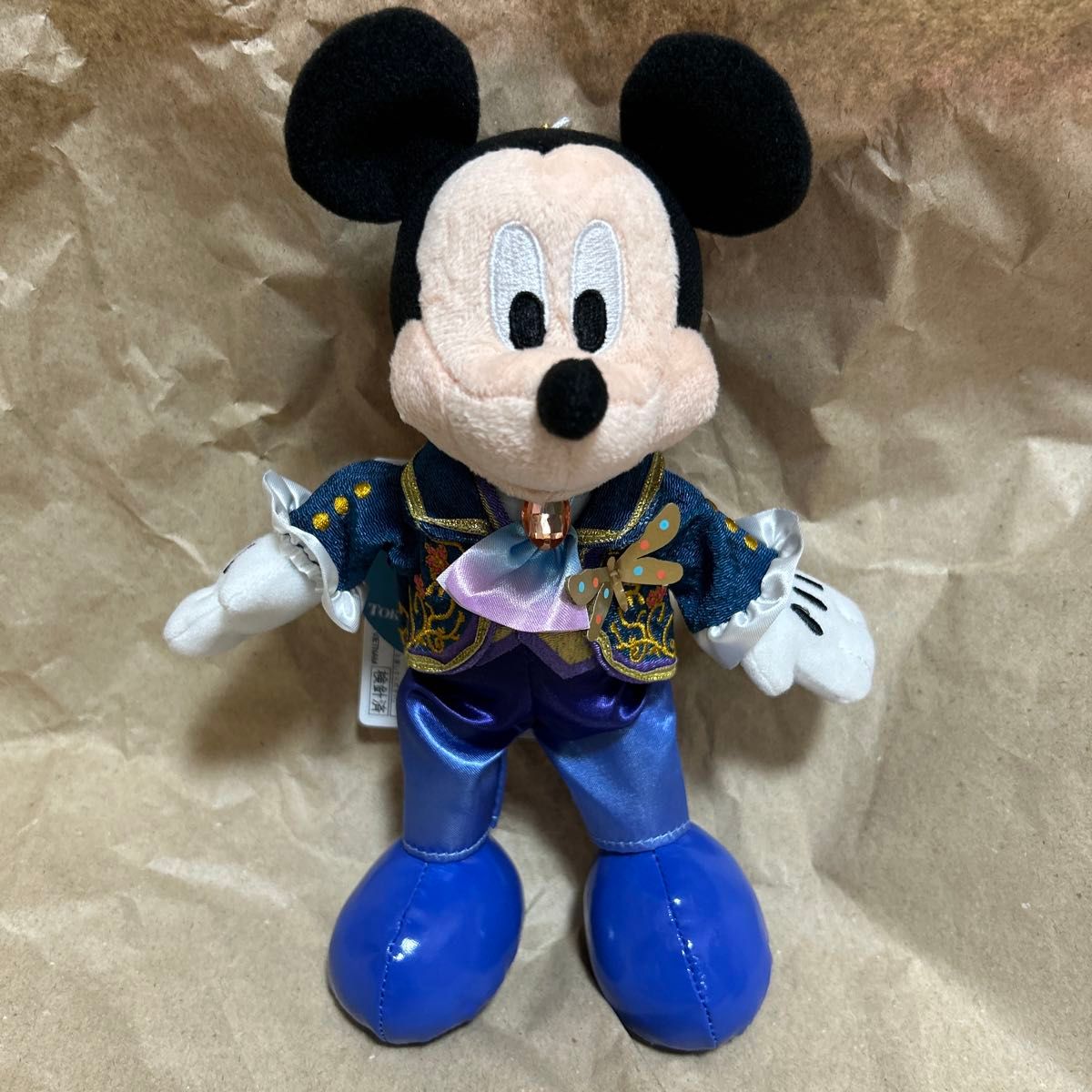 ぬいぐるみバッジ ミッキー ファンタジースプリングス ぬいバ ぬいぐるみバッジ ミッキー ファンタジースプリングス ぬいバ