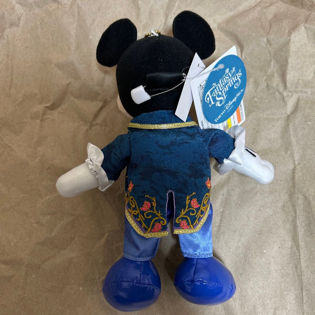 ぬいぐるみバッジ ミッキー ファンタジースプリングス ぬいバ ぬいぐるみバッジ ミッキー ファンタジースプリングス ぬいバ