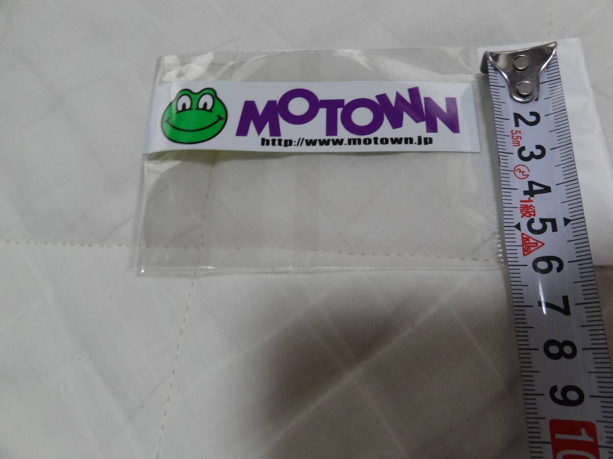 未使用　当時物　MOTOWN　モータウン　ステッカー　レア　2輪　メーカー　カエル　蛙_画像2
