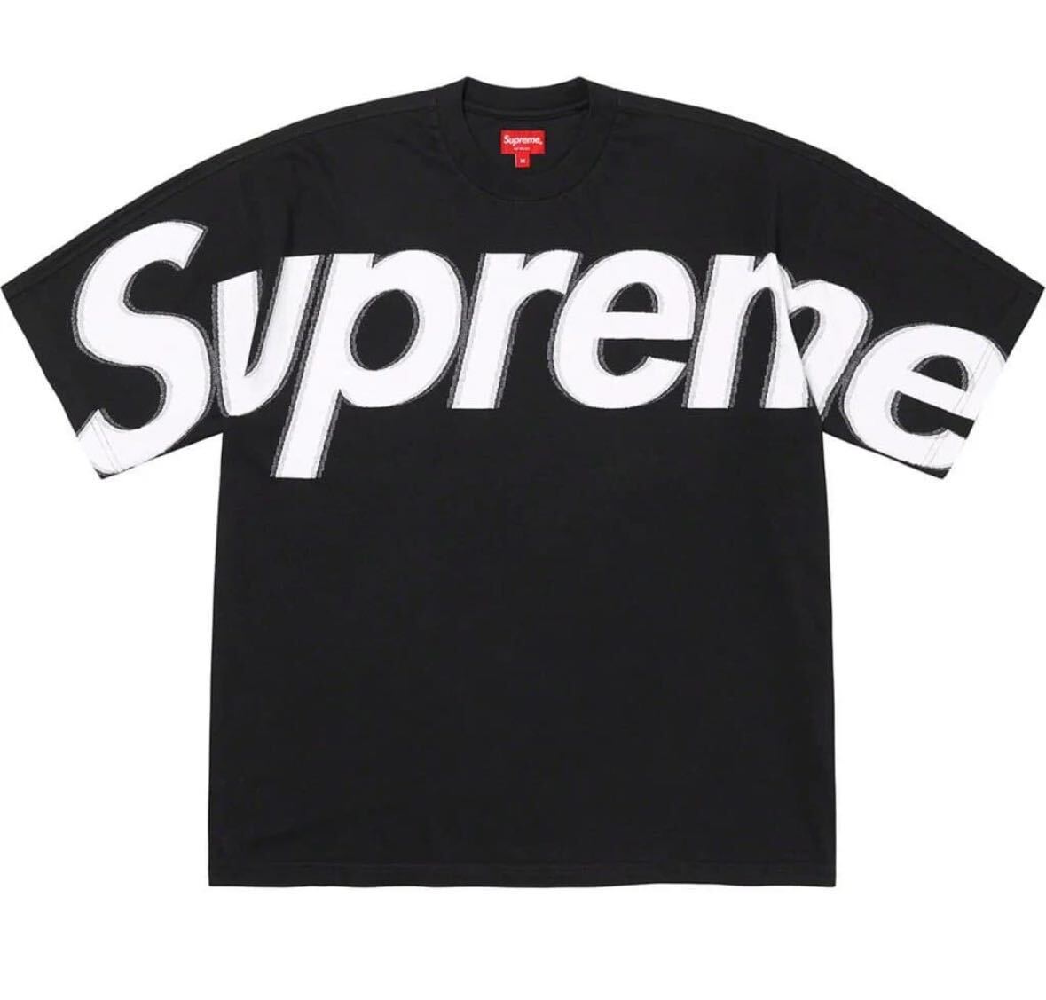 ☆超激レア☆Supreme Intarsia S/S Top Black 22FW シュプリーム インターシャ Tシャツ ブラックの画像1