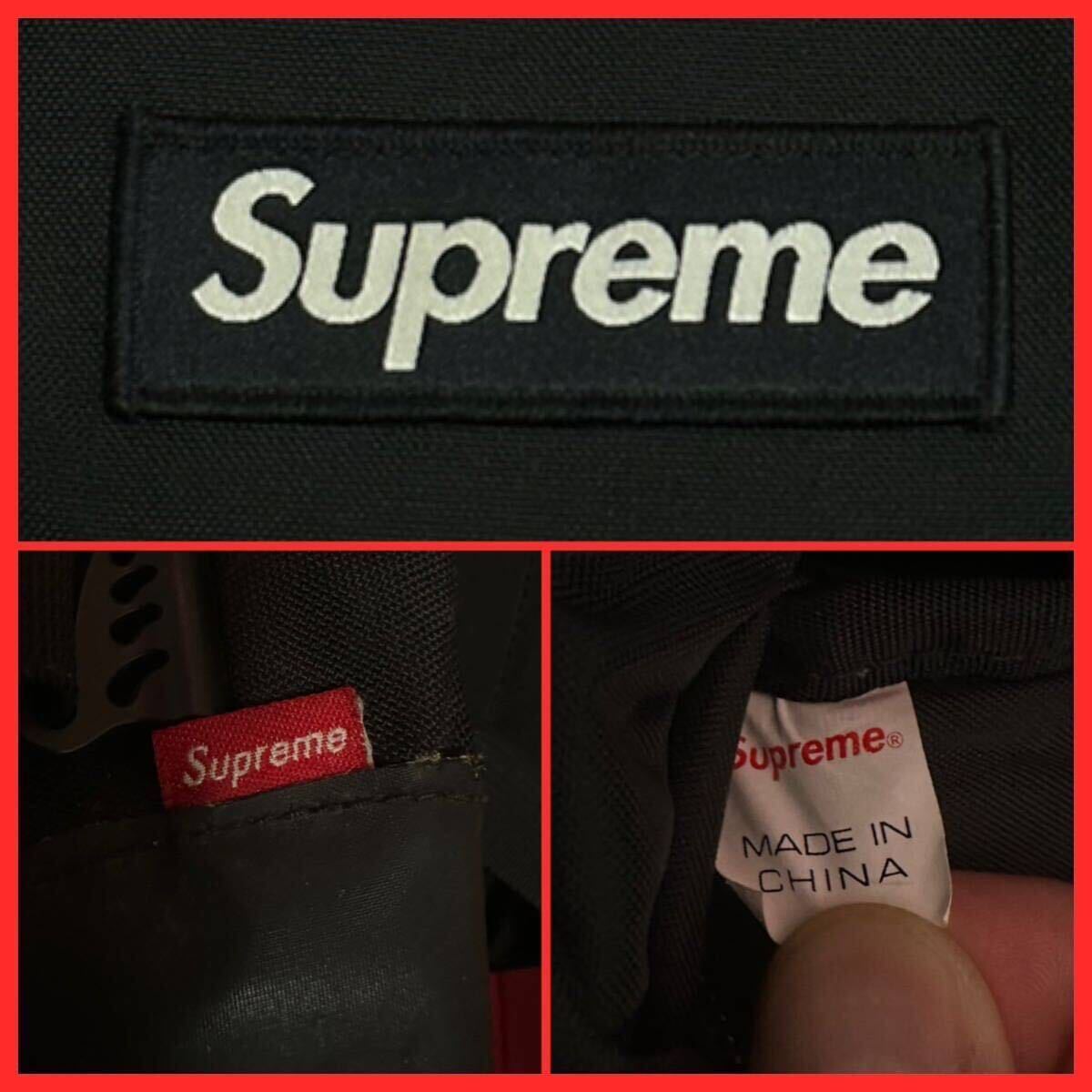 ☆超激レア☆Supreme counter box logo backpack の画像7