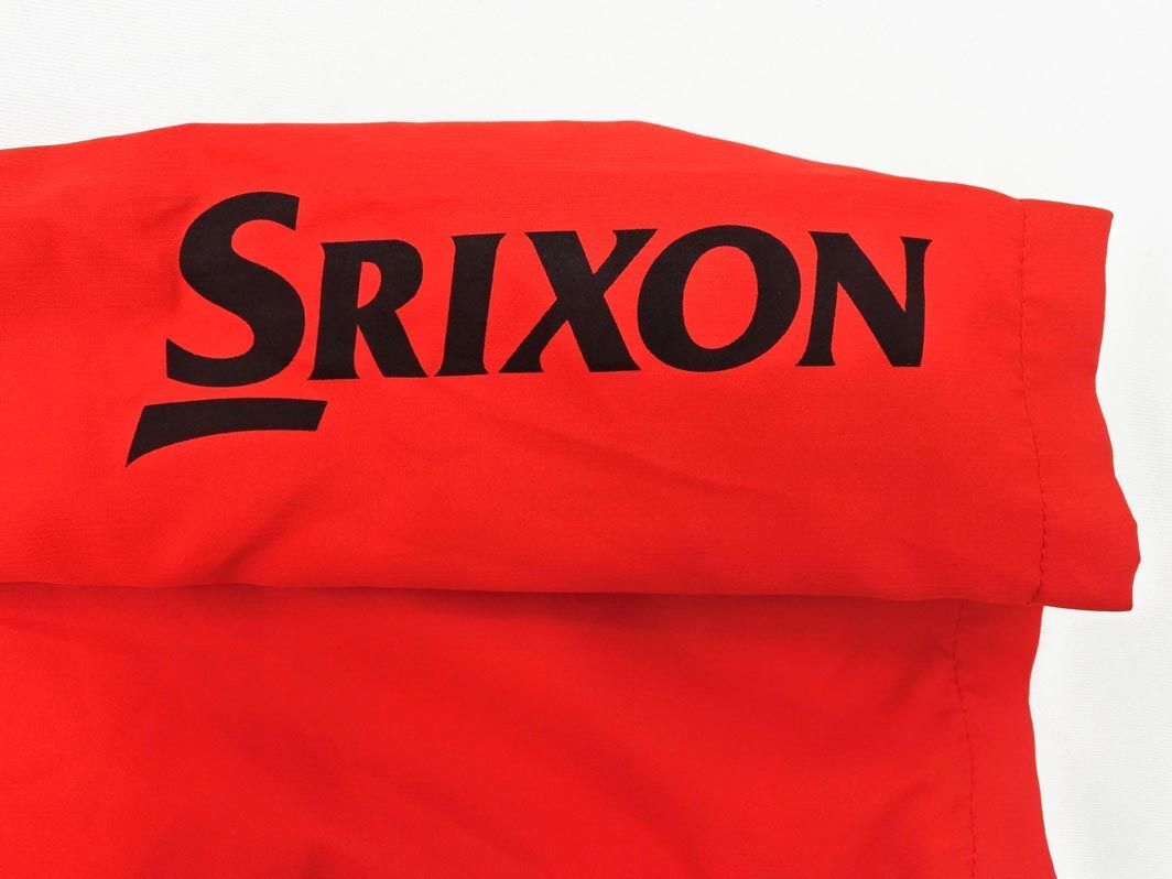 SRIXON スリクソン ハーフジップ トレーニングウェア カットソー sizeLL/赤 ■◆ ☆ eea1 メンズ_画像8