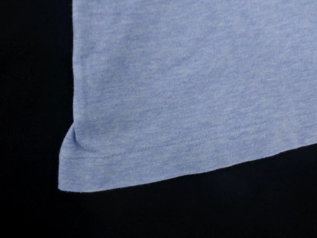  кошка pohs OK UNTITLED Untitled принт карман футболка size1/ бледно-голубой #* * eea9 женский 