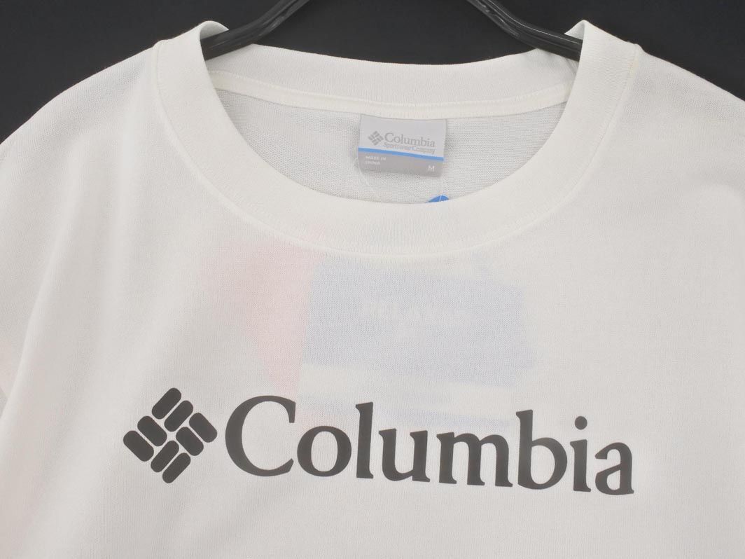 新品 Columbia コロンビア ロゴプリント Tシャツ sizeM/白 ■◆ ☆ eeb0 メンズの画像2