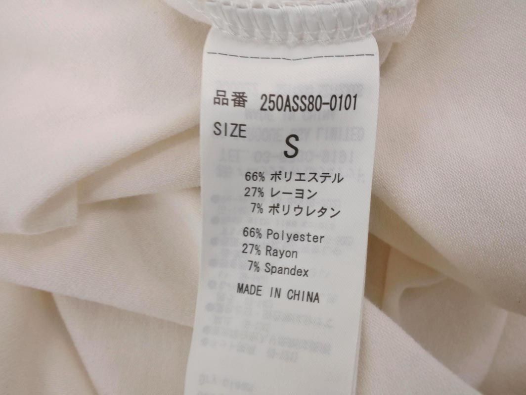 ネコポスOK AZUL BY MOUSSY アズールバイマウジー ノースリーブ カットソー sizeS/オフホワイト ■◆ ☆ eeb3 レディース_画像5