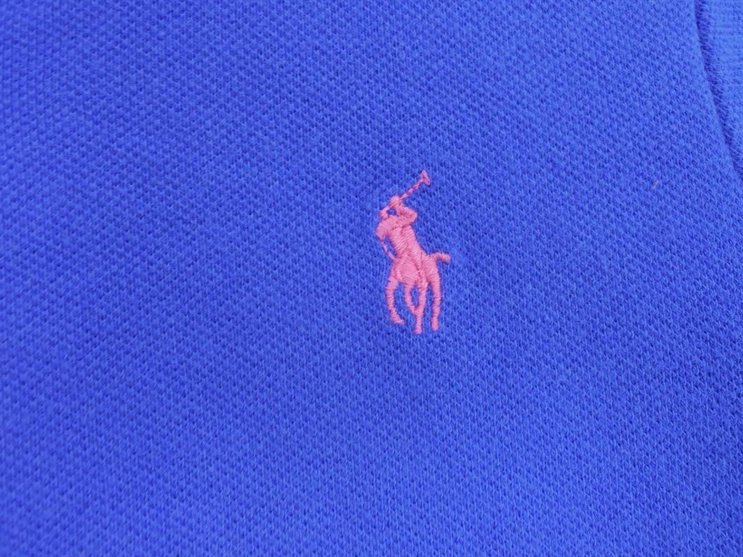 POLO RALPH LAUREN ポロ ラルフローレン 半袖 ポロ ワンピース size4(100cm)/青 ■◆ ☆ eeb3 子供服_画像4