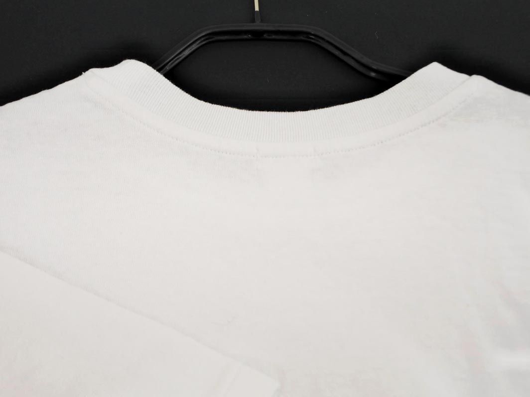  cat pohs OK UNITED ARROWS United Arrows H BEAUTY&YOUTH H beauty and Youth T-shirt sizeL/ white #* * eeb3 men's 