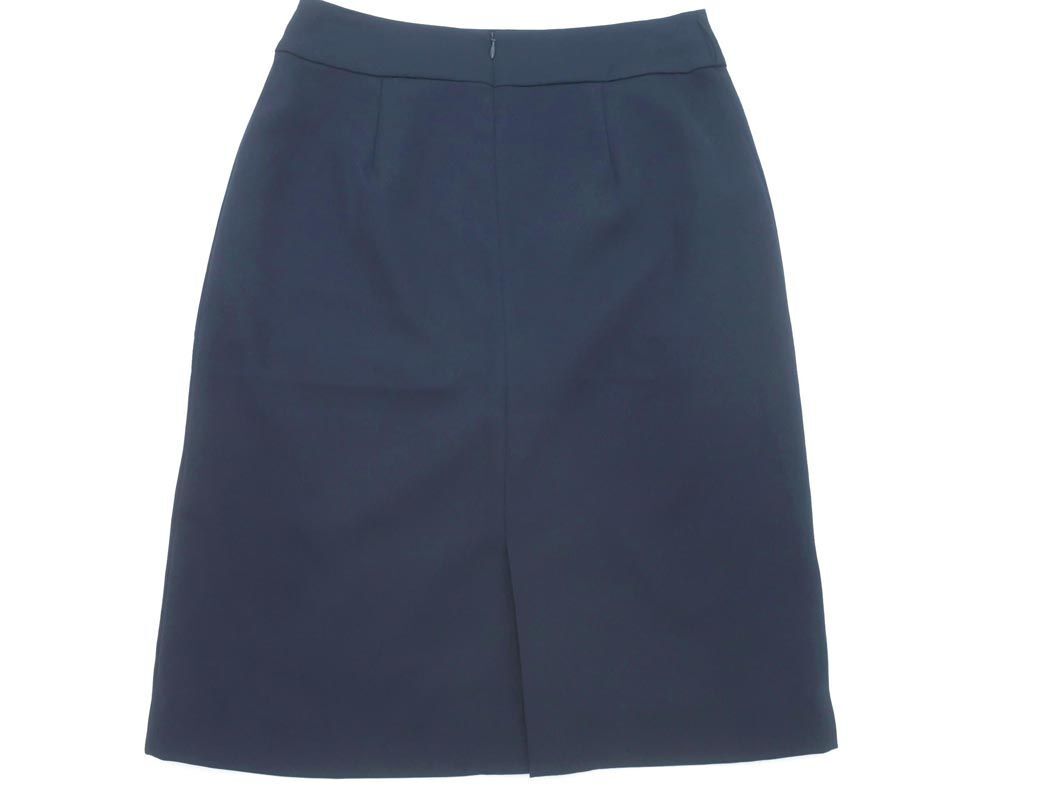 NATURAL BEAUTY BASIC Natural Beauty Basic blouse tight skirt setup size on M under L/ dark blue #* * eeb4 lady's 