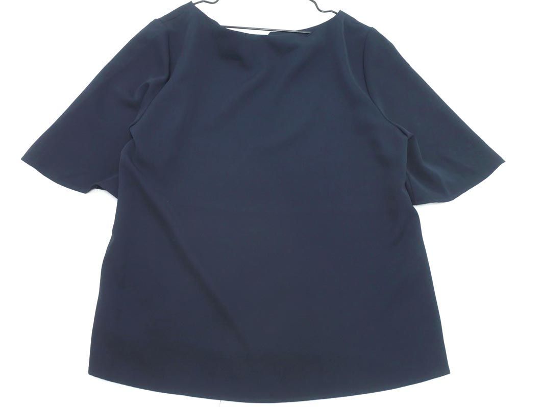 NATURAL BEAUTY BASIC Natural Beauty Basic blouse tight skirt setup size on M under L/ dark blue #* * eeb4 lady's 