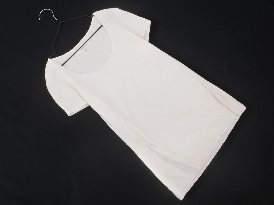 ネコポスOK M-PREMIER エムプルミエ Tシャツ size36/白 ■◆ ☆ eec4 レディース_画像1