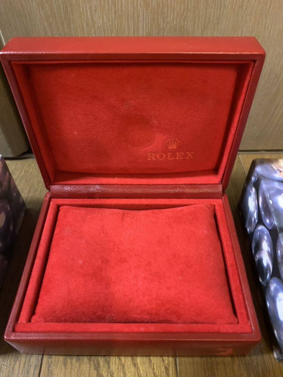 【中古品】ロレックス ROLEX 空箱 赤 BOX 外箱 _画像2