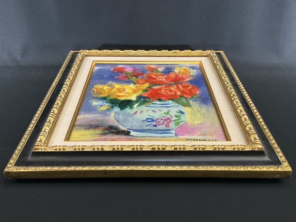 Yahoo!オークション - 真作 油彩 村瀬 徹 『ばら図』 日展会友 Yahoo!オークション - 真作 油彩 村瀬 徹 『ばら図』 日展会友