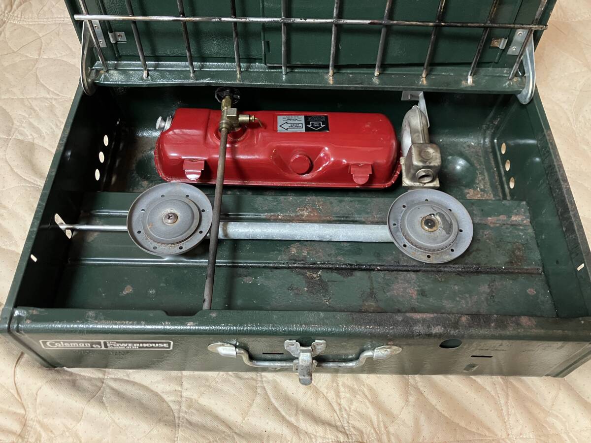 (中古)Coleman コールマン POWERHOUSE 413H キャンプ コンロ_画像5