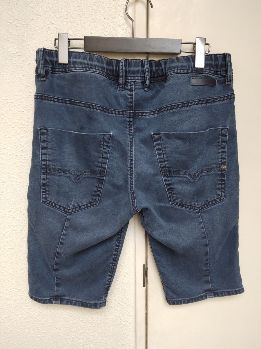 DIESEL☆ディーゼル/ジョグデニム ショート パンツ/KROSHORT-NE/0681S/ハーフパンツ/size:30/定価:27,000円/メンズ_画像2