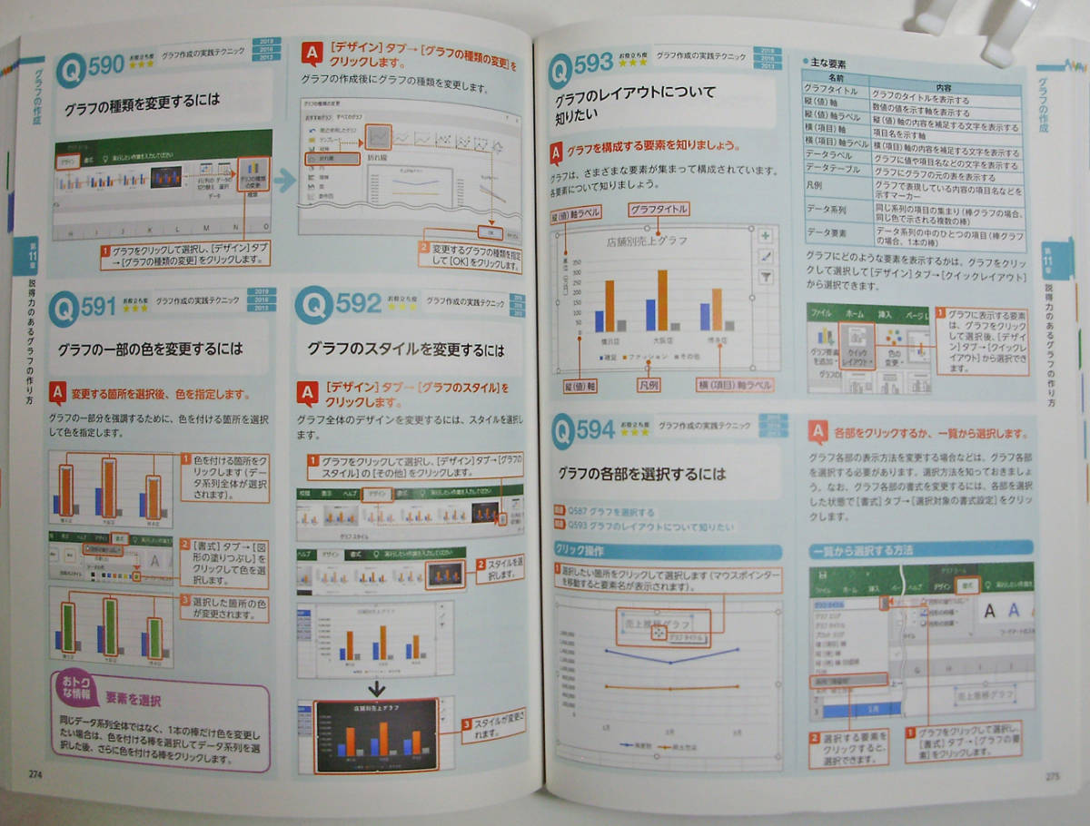 ★一冊に凝縮！Excel 完全ガイド★基本操作+疑問・困った解決+便利ワザ 【改訂2版】★Excel 2019/2016/2013/Office 365 対応★初心者～★_画像8