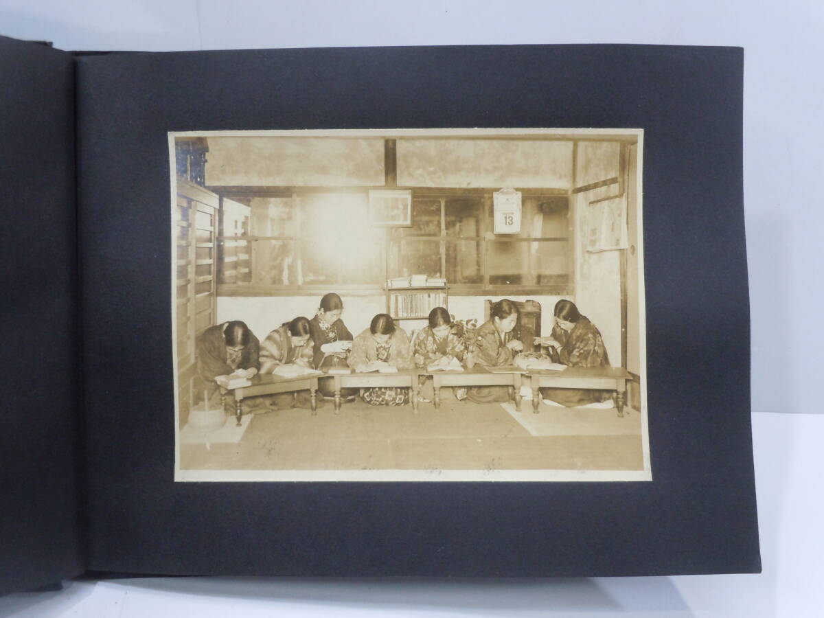  битва передний . индустрия альбом * Showa 4 год Kyoto рукоделие женщина школа .../ старый фотография 