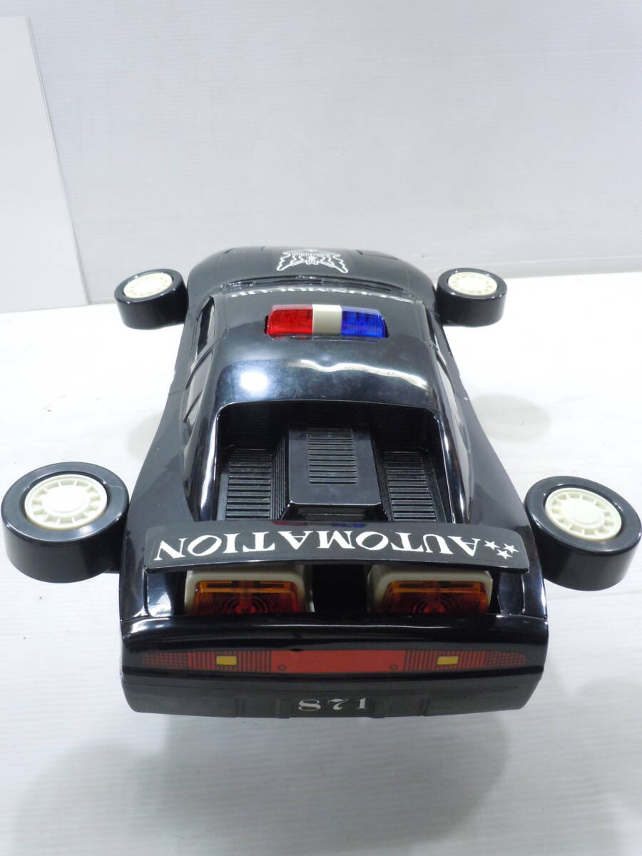 36.5cm/ electric automatic deformation mystery action / parallel world / Cosmo glass 871/ cosmos police /GT sport car / retro. toy 