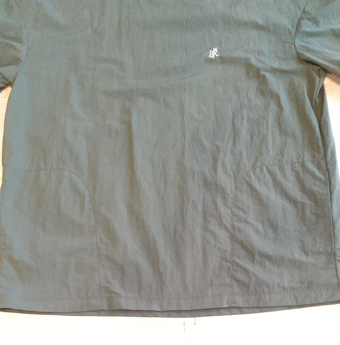 GRAMICCI/グラミチ CAMP TEE/キャンプTシャツ サイズS カラー:カーキ 中古品の画像4