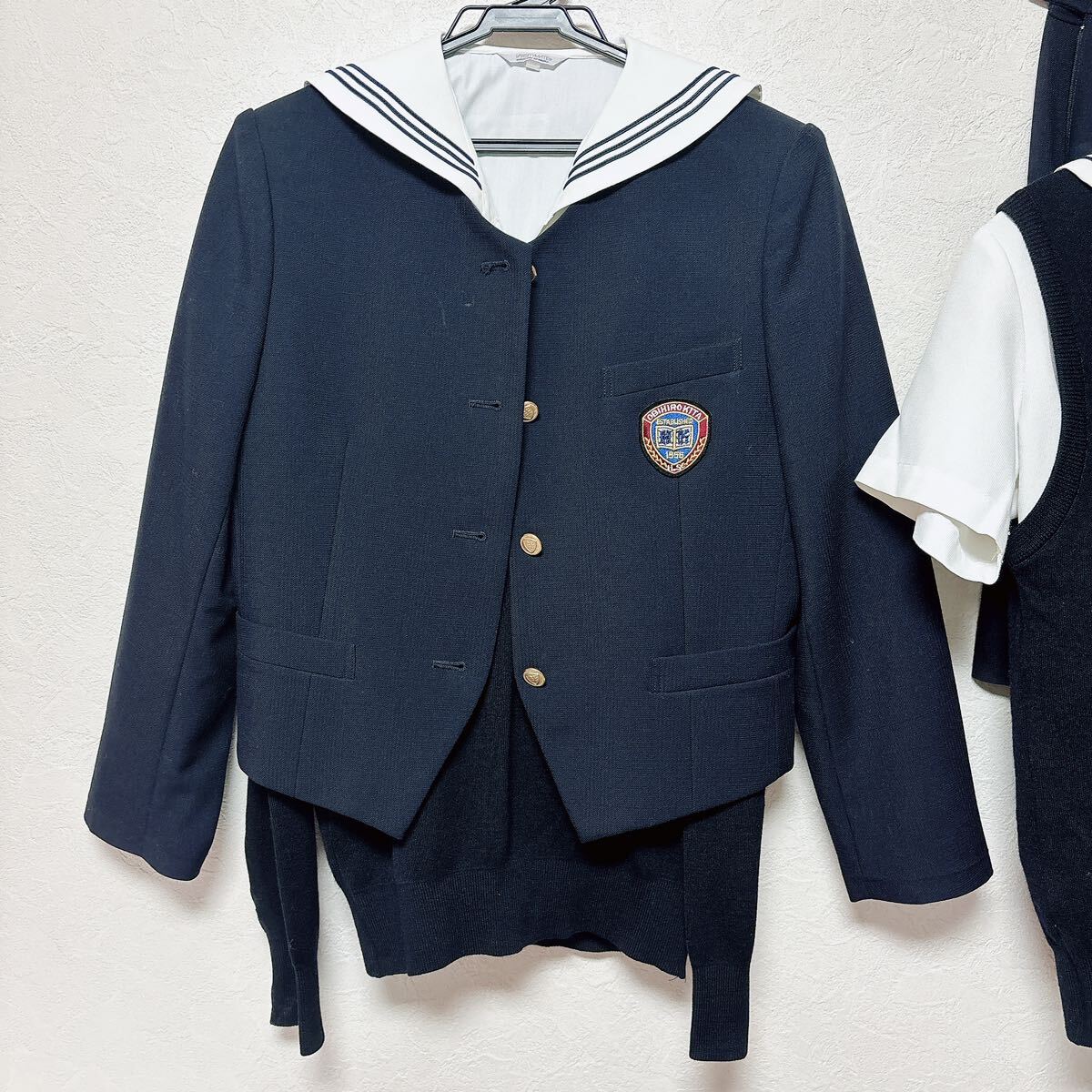 [1 jpy ~ selling out ] sailor blaser uniform set Hokkaido summer winter set sailor suit blaser sweater the best winter clothes summer clothing cosplay Obihiro 
