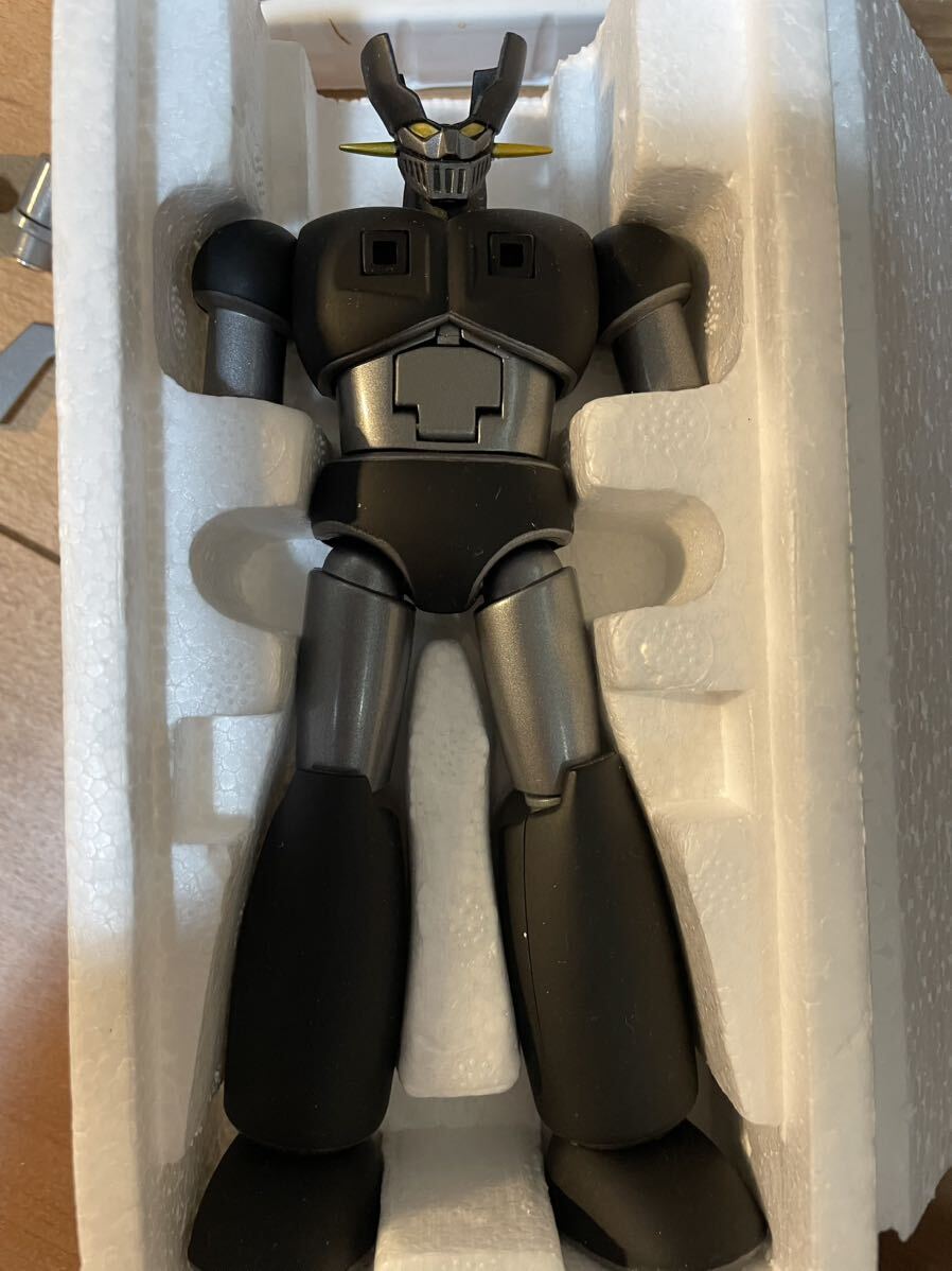 超合金魂 ブラックマジンガーZ 兜甲児メタルフィギュア付属 GX-01B ジャンクの画像6
