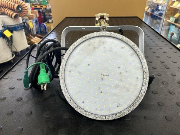 [ Aichi Tokai shop ]CG632[ settlement of accounts large liquidation! selling up ] day moving LED floodlight L150V2-D-HW-50K power supply equipment one body daytime white color *nichidou lighting nighttime light * used 