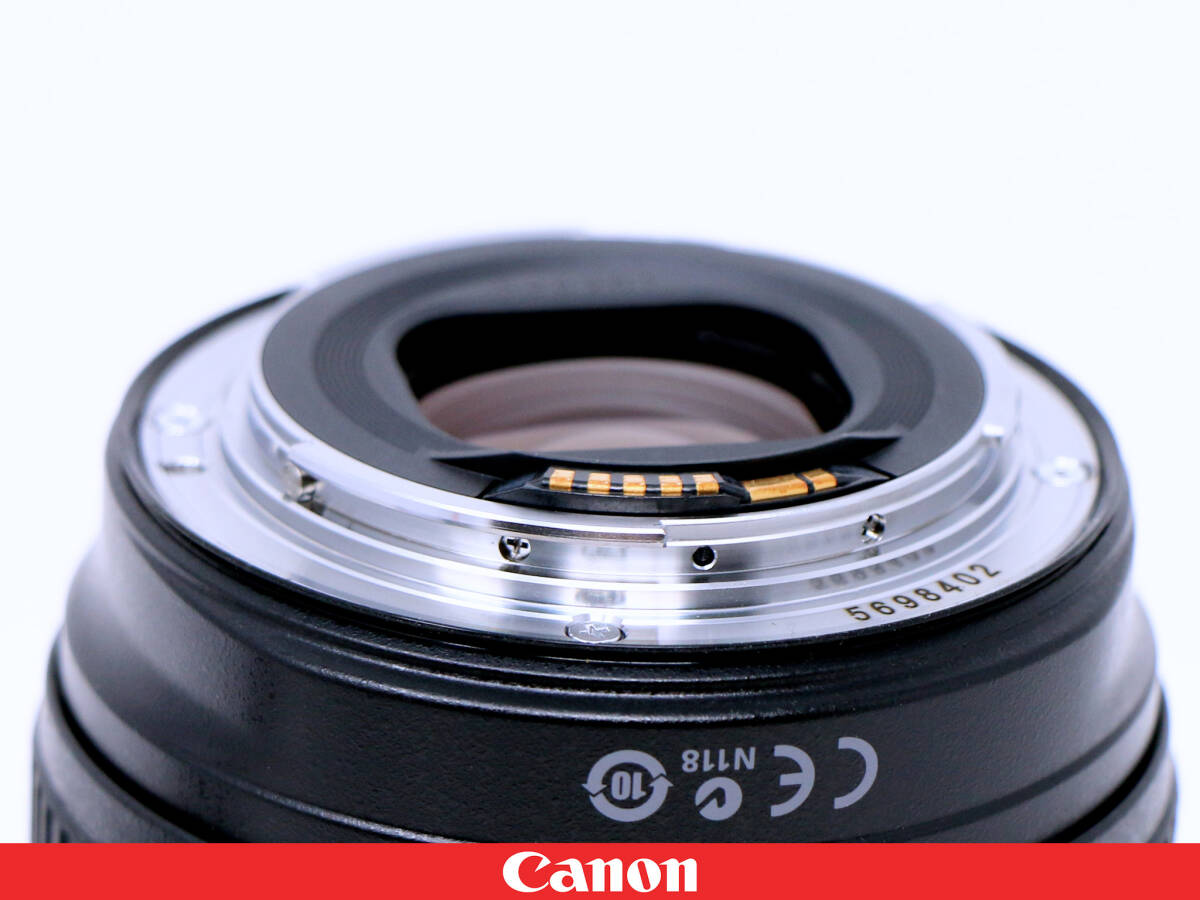 ◇極上美品◇Canon キャノン EF24-105mm F4L IS USM ◇フィルター フード ポーチ 保証書 箱付き★使用感少ない高性能ズームレンズの画像7