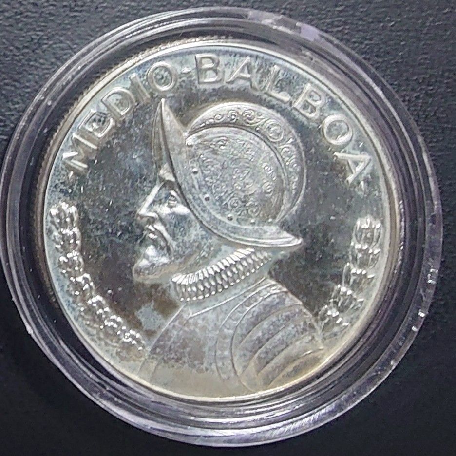 1971年 パナマ銀貨 プルーフ ハーフバルボア銀貨ほか5枚セット未 1971年 パナマ銀貨 プルーフ ハーフバルボア銀貨ほか5枚セット未