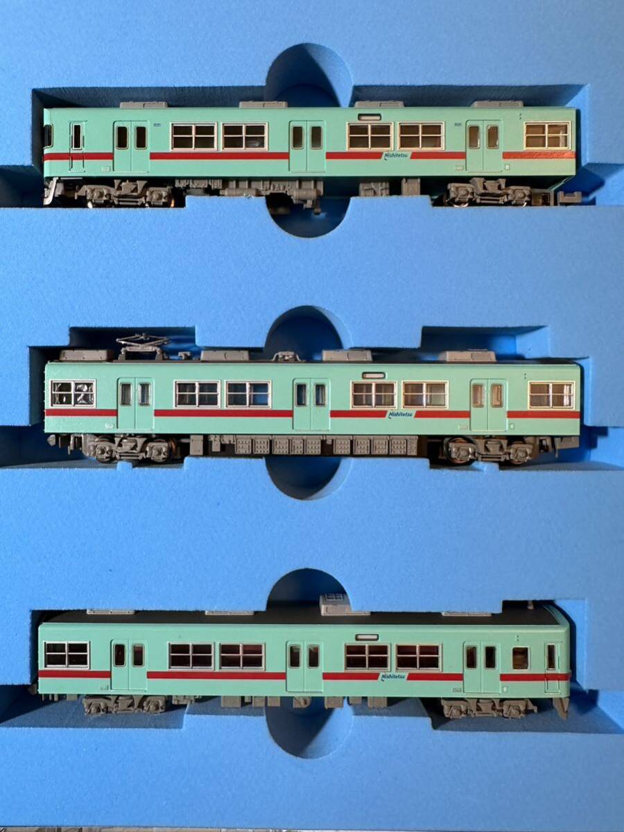 【美品】A-6655 西鉄 5000形 新社紋3両セット 動作確認済 マイクロエース 西日本鉄道の画像5