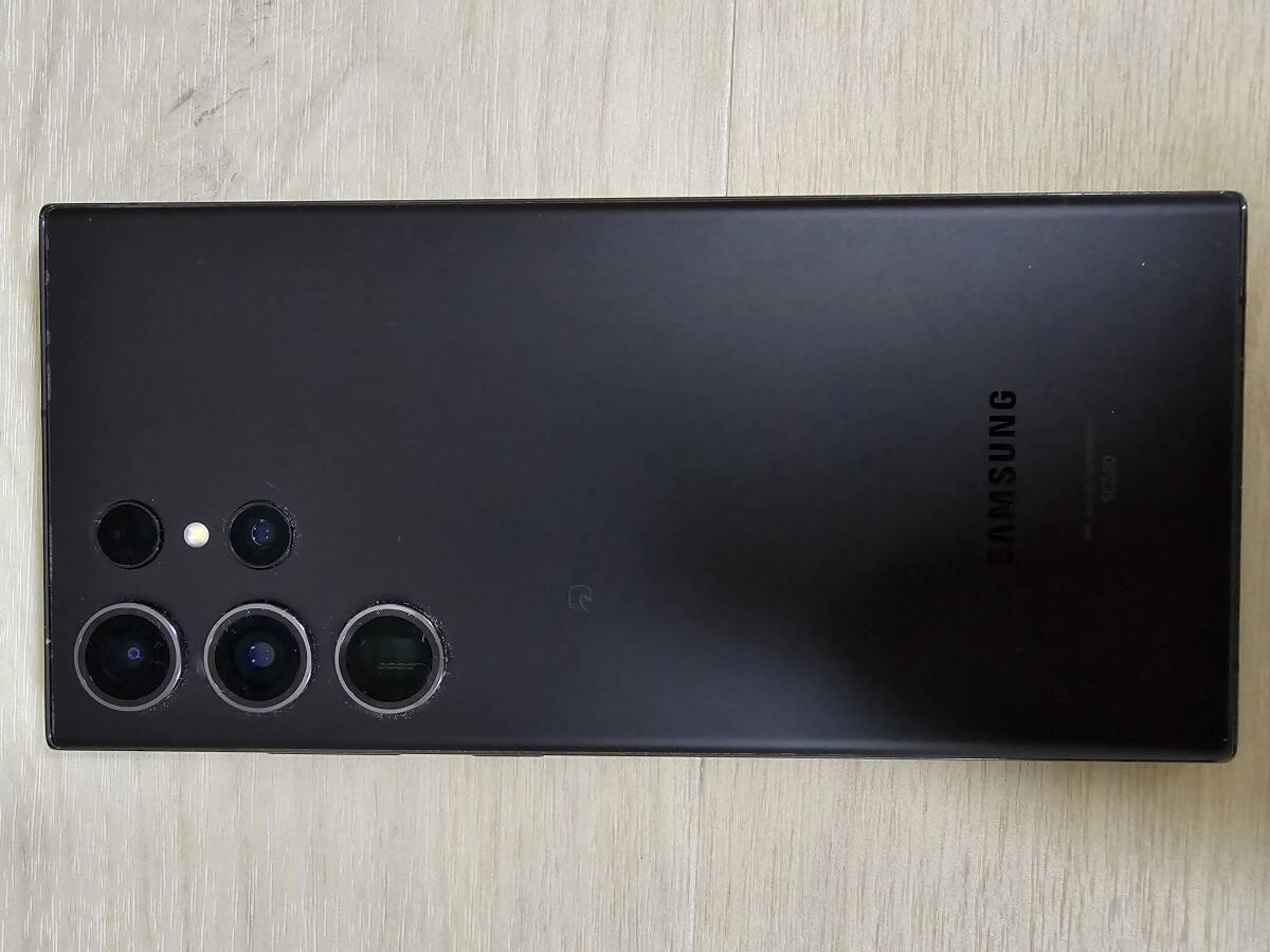 Galaxy S23 Ultra 512GB ブラック au 判定〇 SIMフリー SCG20 SAMSUNG ケースとプライバシー保護フィルム多数付きの画像8