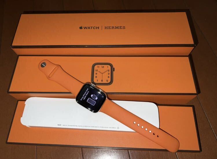  очень красивый товар HERMES Hermes Apple Watch series6 44mm Apple часы 