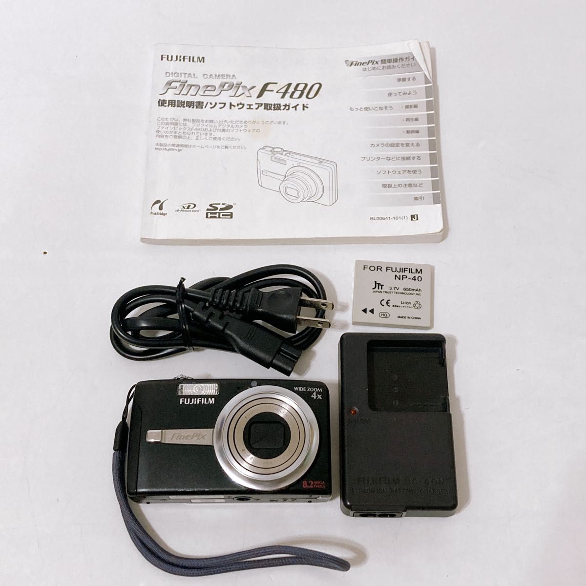 FUJIFILM FinePix F480 ブラック フジフイルム コンパクトデジタルカメラ デジカメ コンデジ