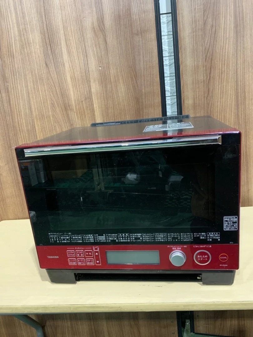 TOSHIBA 加熱水蒸気オーブンレンジ ER-JZ5000 2020年製 50/60Hz ※角皿欠品_画像1