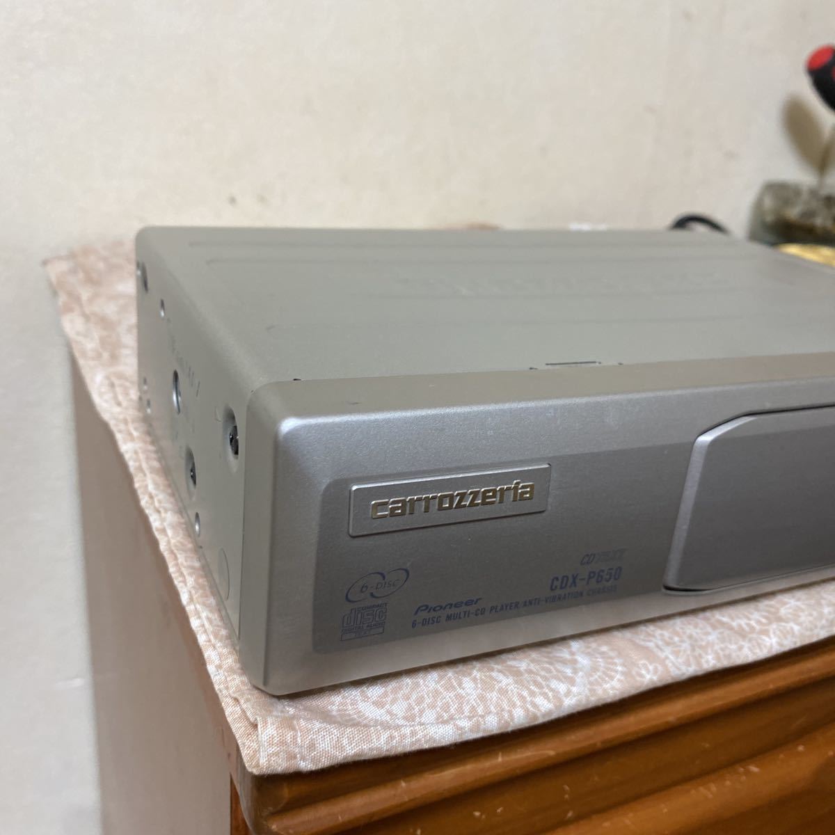 Carrozzeria Pioneer CD changer CDX-P650 работоспособность не проверялась Junk 